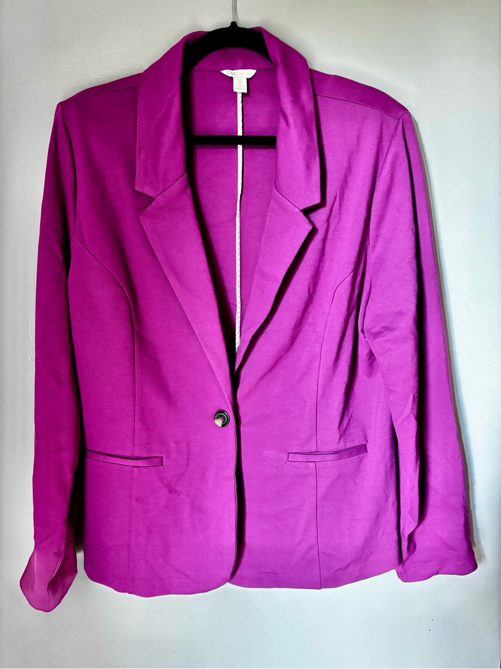 Cato | Women’s Purple Blazer Size XL